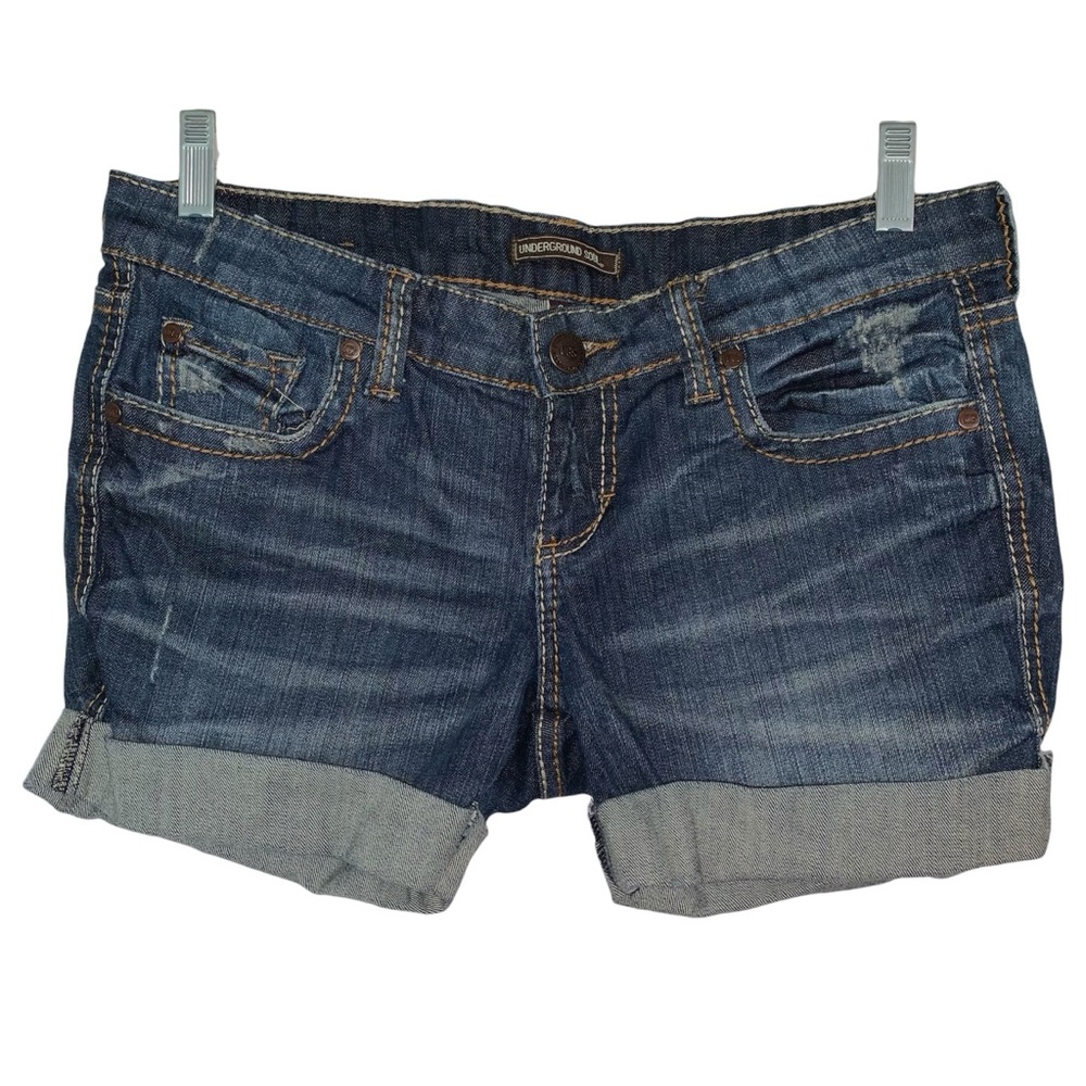 Underground Soul Blue Jean Shorts Size 9